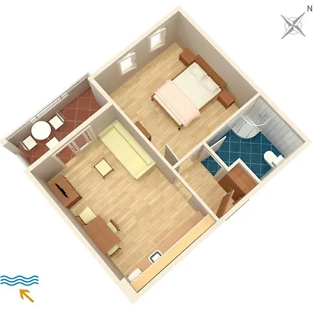 Apartamento Duce 9437e Dugi Rat